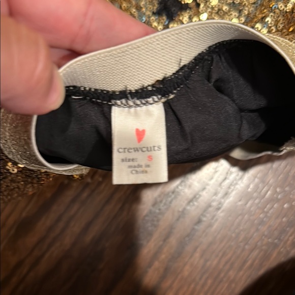 Crewcuts Gold Sequin Skirt - Picture 3 of 4